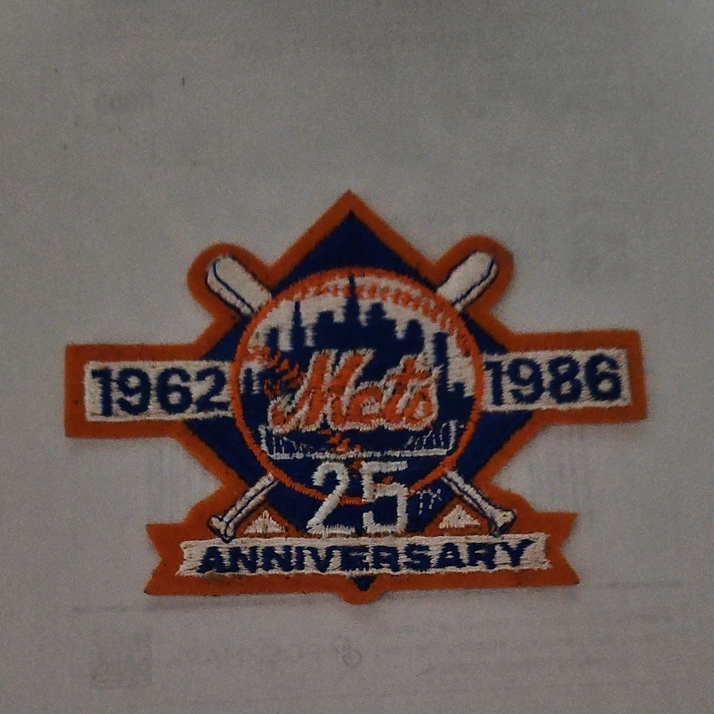 Anniversary Patch - Orange and Blue